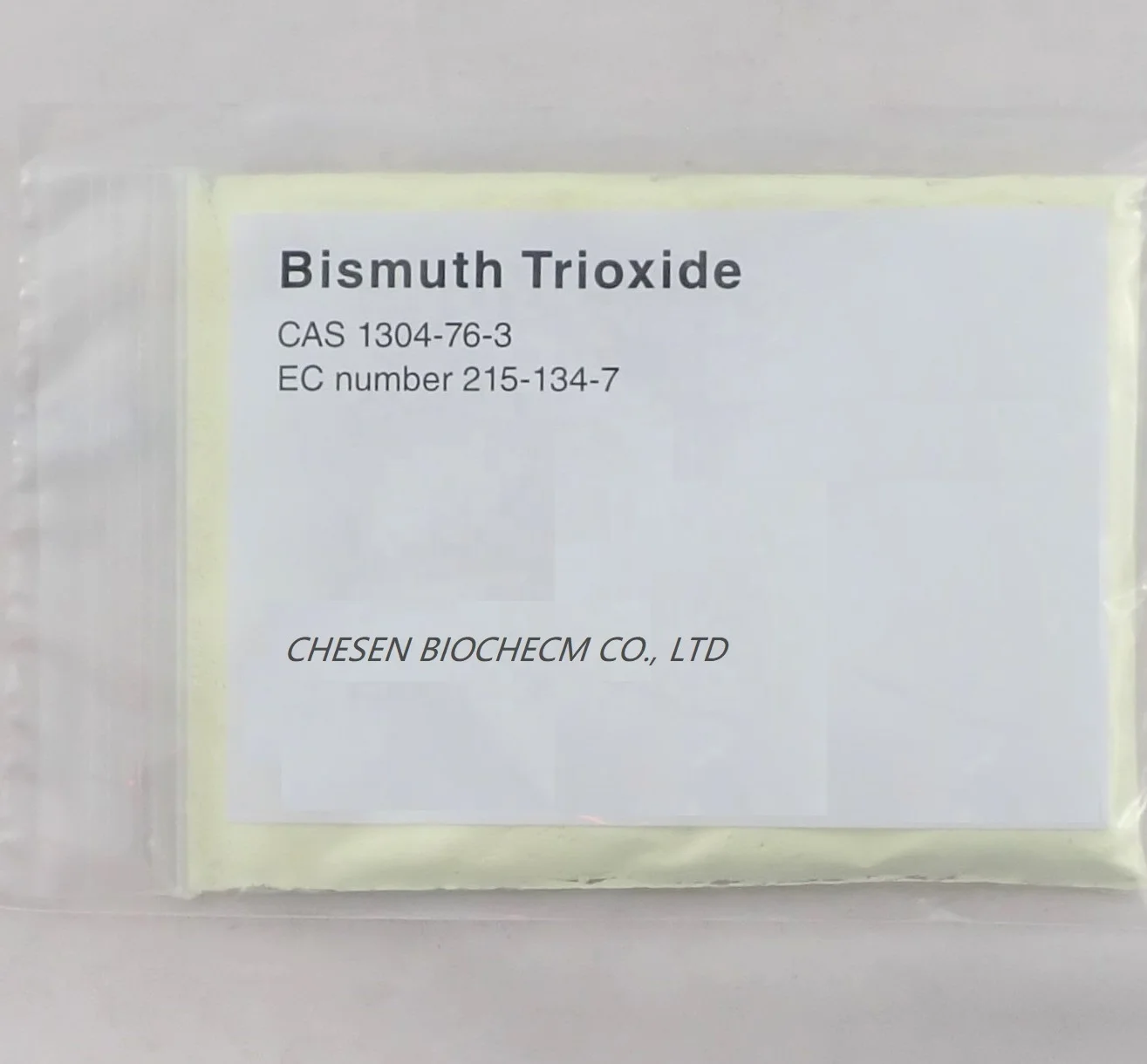 Factory sale Bismuth Trioxide / Bismuth (III) Oxide Bi2O3