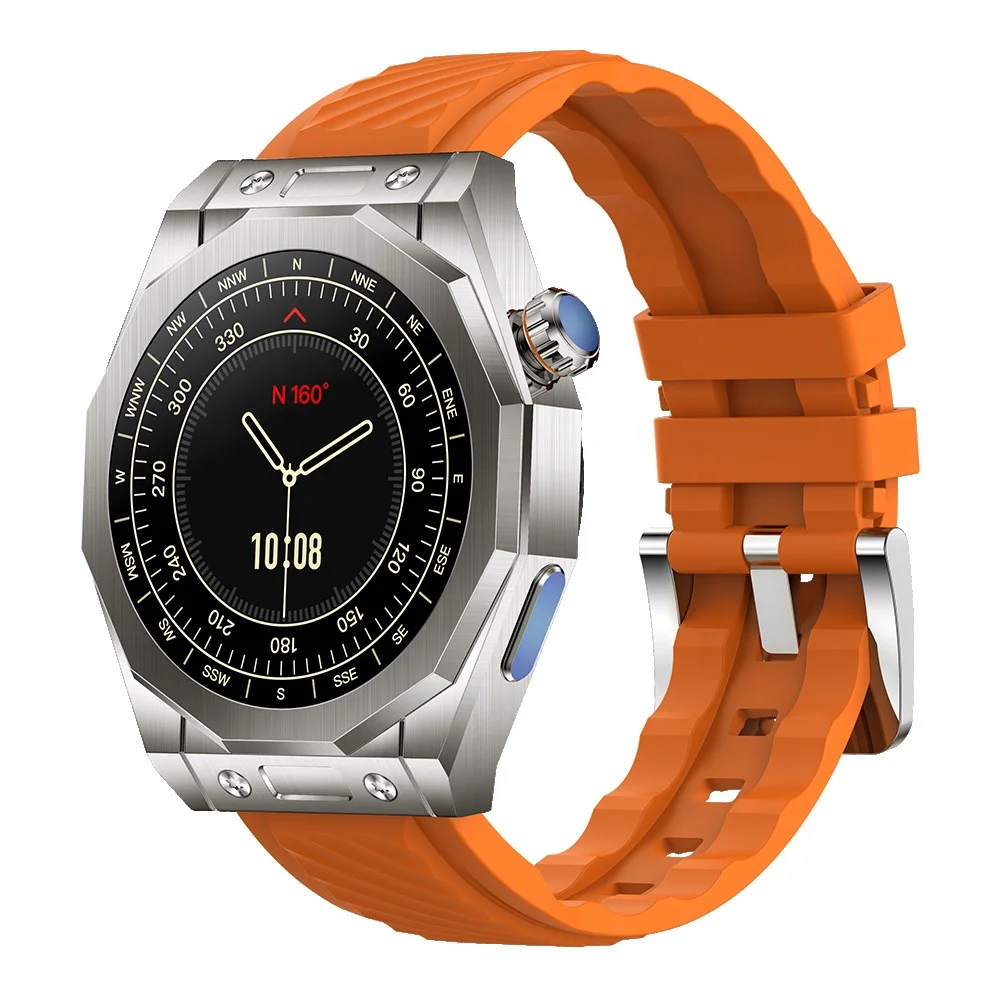 Fashion New Design Round Z83 Max Smart Watch Outdoor Sport Stainless Steel Strap Touch Smartwatch for Men