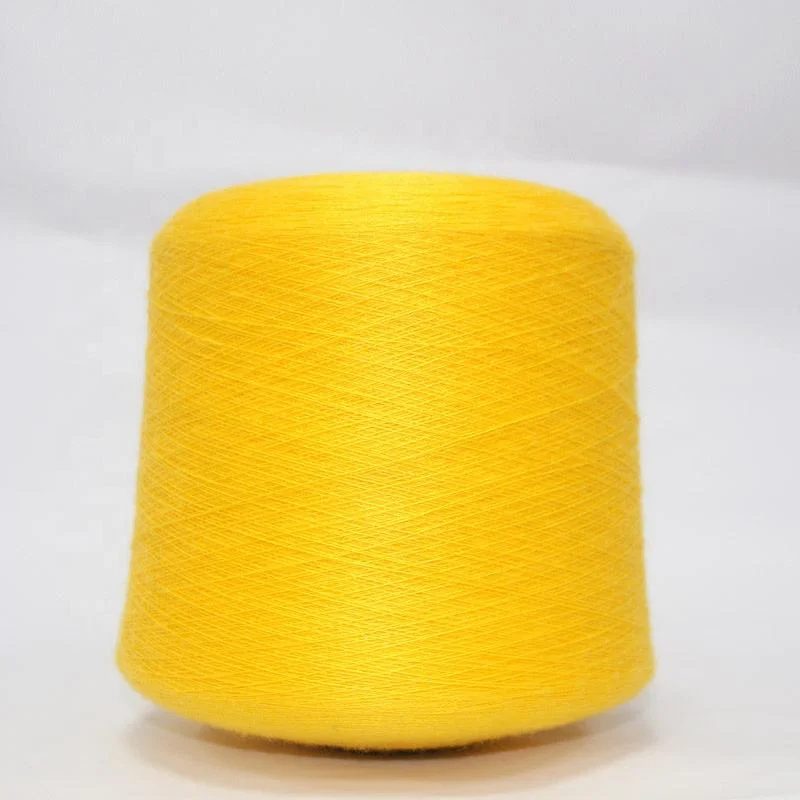 Wholesale Yarn 100% Bulk Acrylic Fiber Color Spinning Flower  Expanded 28NM/2 Acrylic Thread