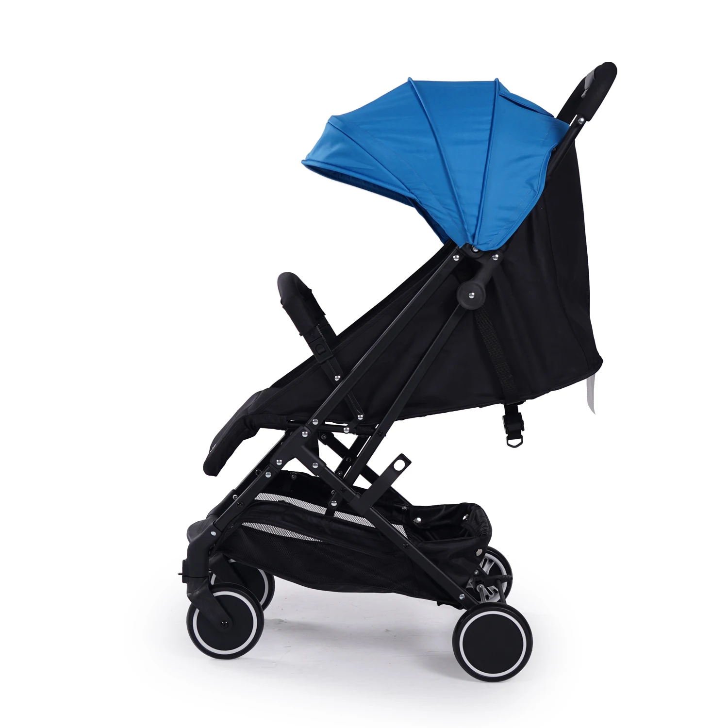 Super light weight double baby trolley stroller