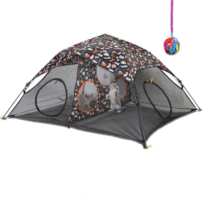 Automatic Outdoor Cat Play Tent For Indoor Cats