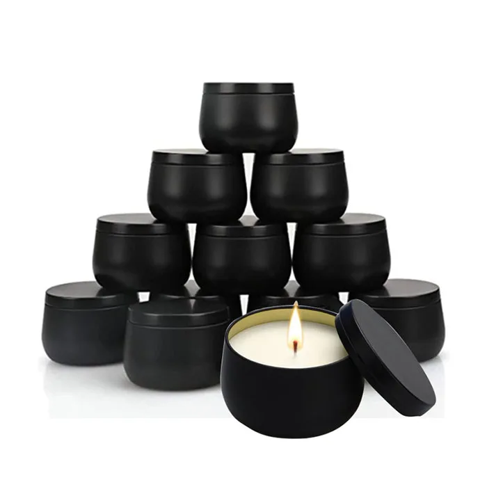 Hot Sale OEM&ODM Color Custom Metal Candle Jar Seamless Candle Tin Candle Jar Metal