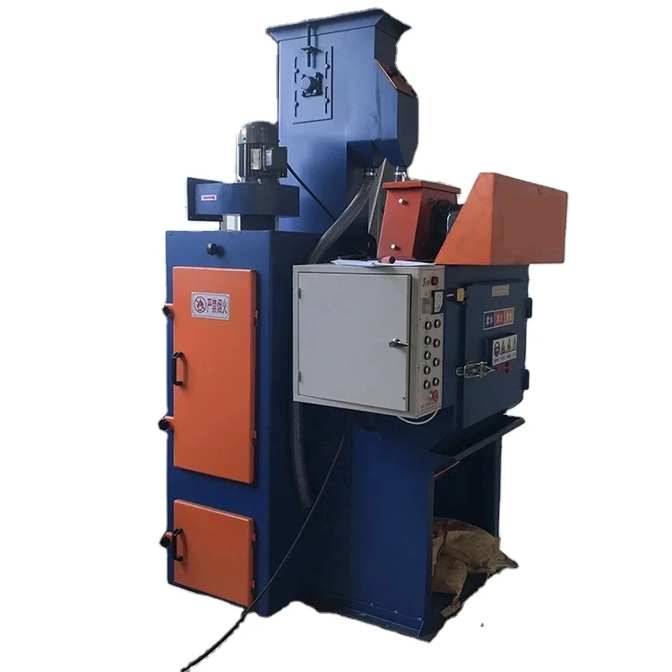 Rubber Tracked Type Tumble Drum Shot Blasting Machine/Tumble blast Belt Type Blast Machine