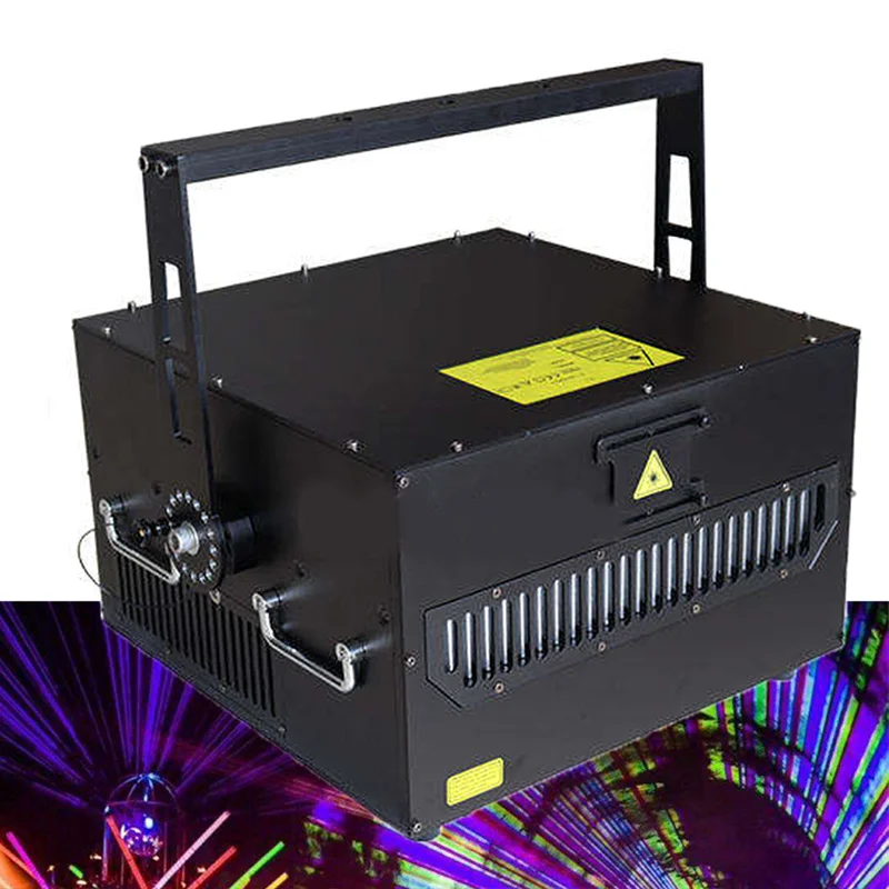 Promotion Time Tunnel 30W Laser Light 3d Laser Projector Party Disco Stage Full Color Lazer Animation