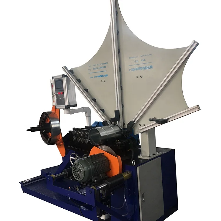 Spiro steel pipe and tube making machine