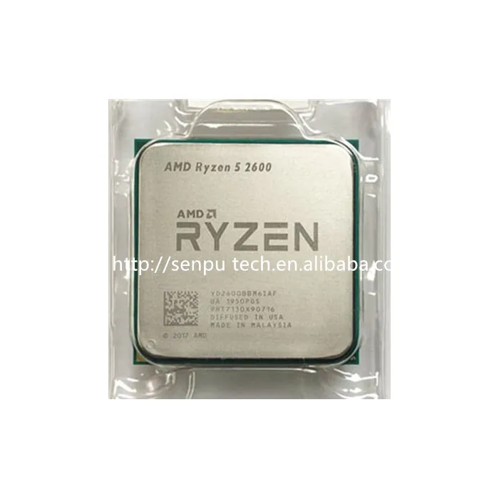 Оптовая продажа процессор AMD R5 2600 3 4 ГГц 65 Вт для настольного компьютера разъем