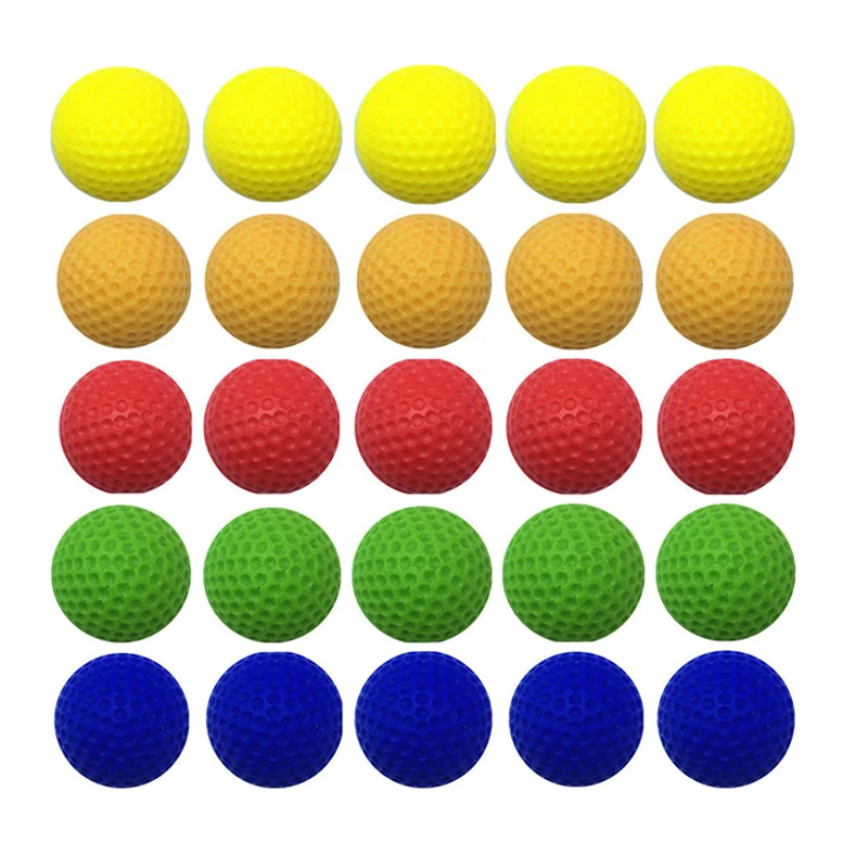 400pcs/pack 400 round refill pack PU ball foam bullets ball for toy gun blasters