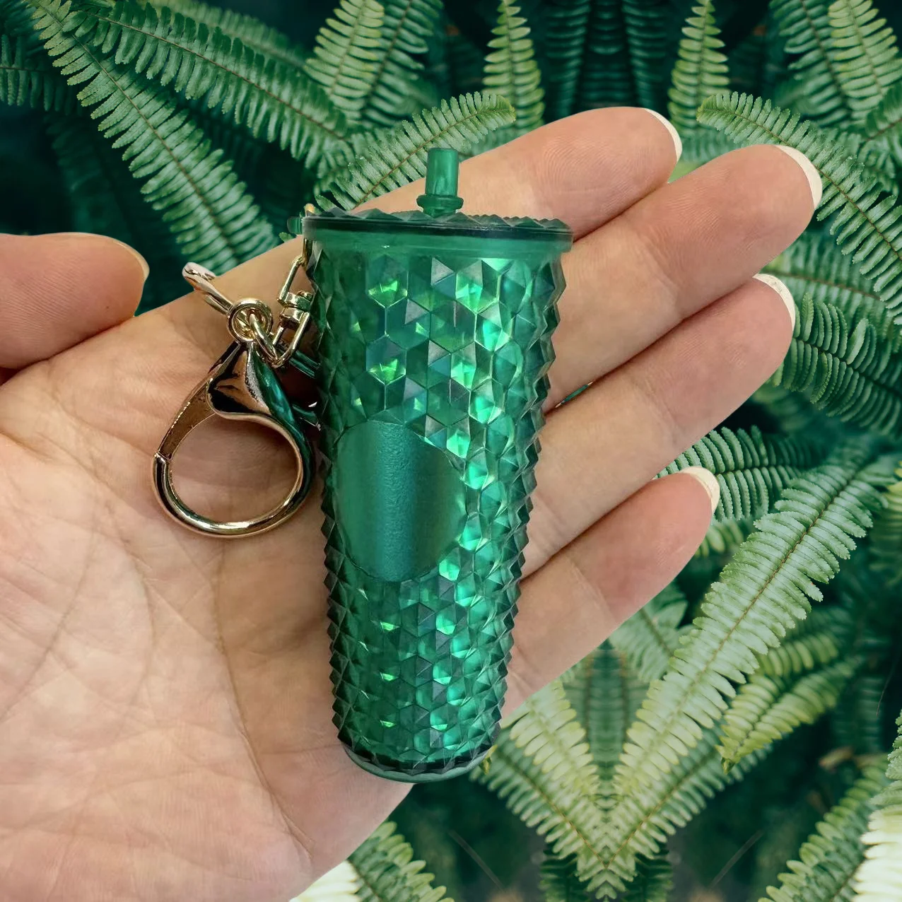keychain accessories mini star bucks cup coffee up Keychain mini Durian Cup Keychain
