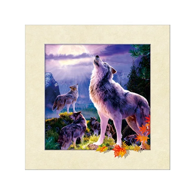 
16x16 inches 5D lenticular pictures for home decoration 