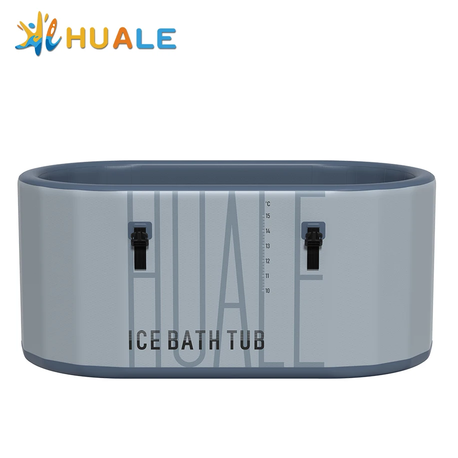 Inflatable Ice Bath Recovery Pod Soaking Portable DWF Tub Cold Plunge Tub With Water Chiller 1 Person Pool For Kids