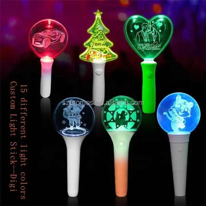 Концертный светодиодный фонарик Rgb Dmx Lightsticks Светящиеся Палочки K-pop официальная световая палочка светодиодная акриловая светящаяся концерт