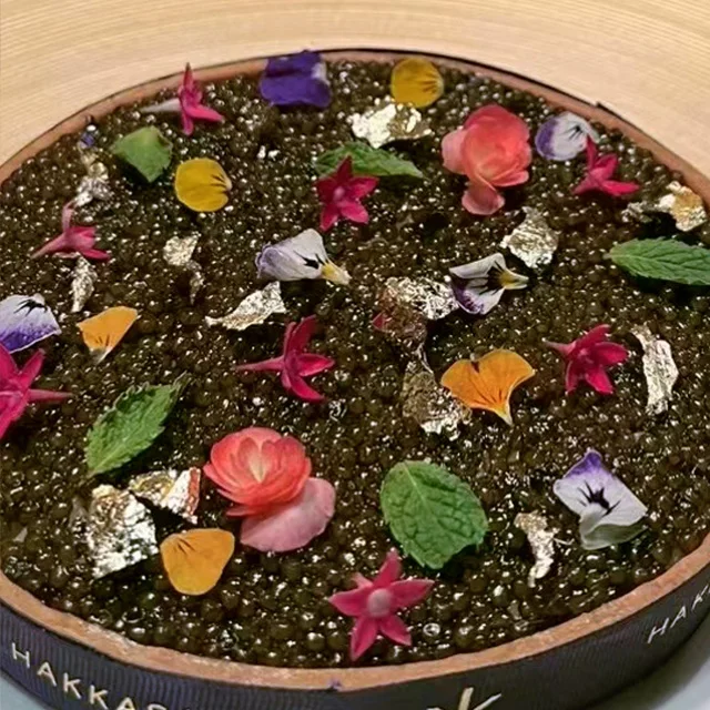 Black Caviar Sturgeon Siberian Sturgeon Caviar Canned Roe Sturgeon Caviar For Sushi