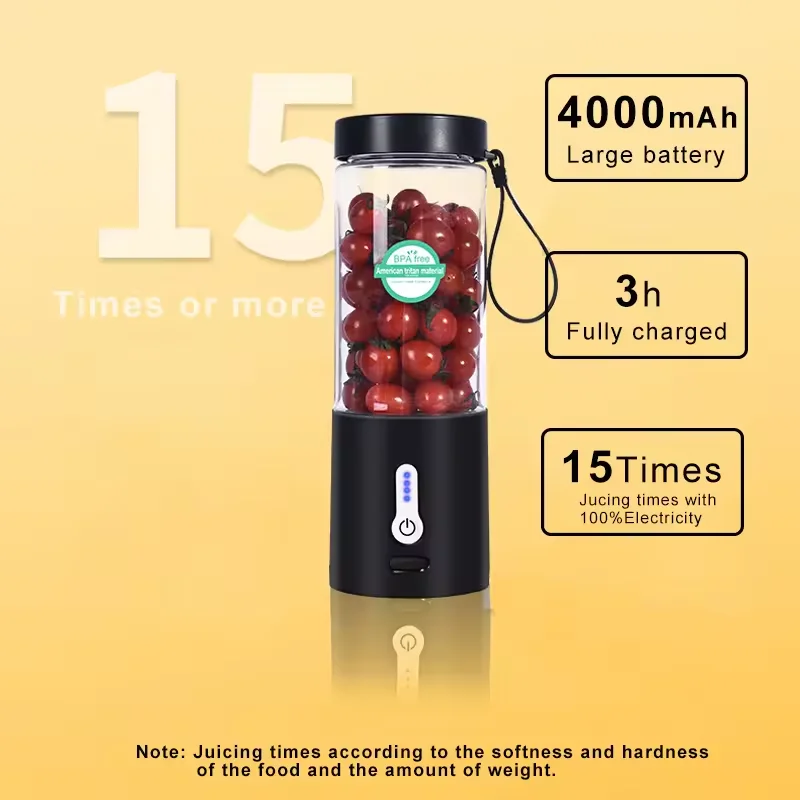 Home Smart Application  Mini Personal Electric Blender USB Portable Rechargeable Blender