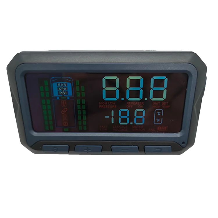 OEM tire pressure monitoring system tire pressure detector 433M high-definition display of 6 wheels