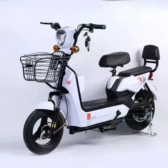 Factory High Speed 25-50km/h Electric Bicycle 48v 350w 14inch Fat Tire Electric Bike 2 Wheel Long Range Electric Scooter Adult