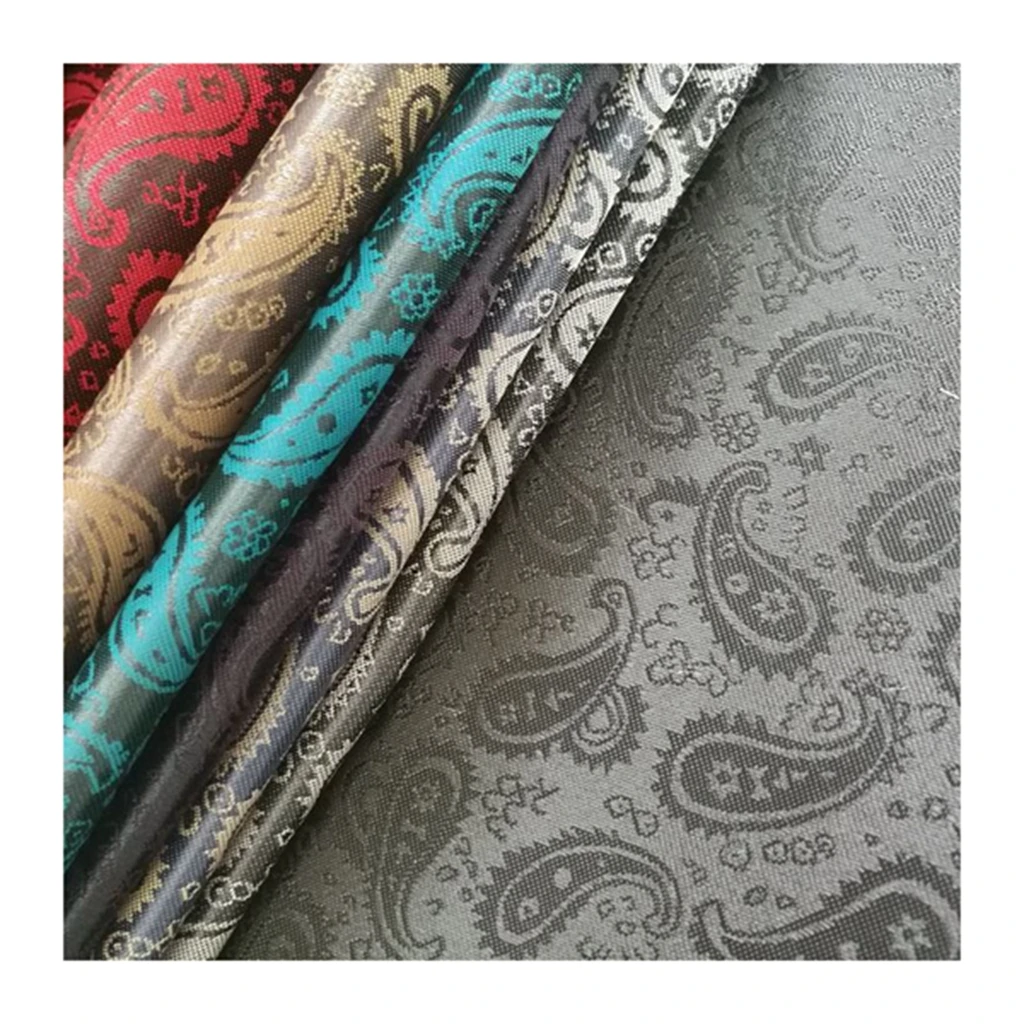 Indian market New style Taffeta Textile Fabric Jacquard Dobby Poly Taffeta fabric for Lining Fabric