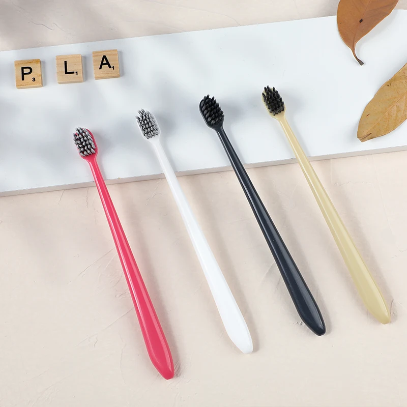 PERFECT PLA Biodegradable Tooth Brush Bamboo Charcoal Bristle Toothbrush Manufacture