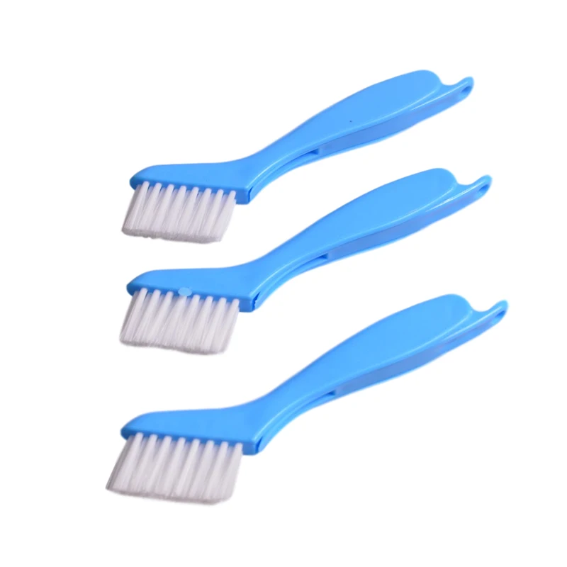 Folding Slot Side Seam Brush Air Conditioning Outlet Brush Car Wheel Detail Wash Brush With Plastic Handle