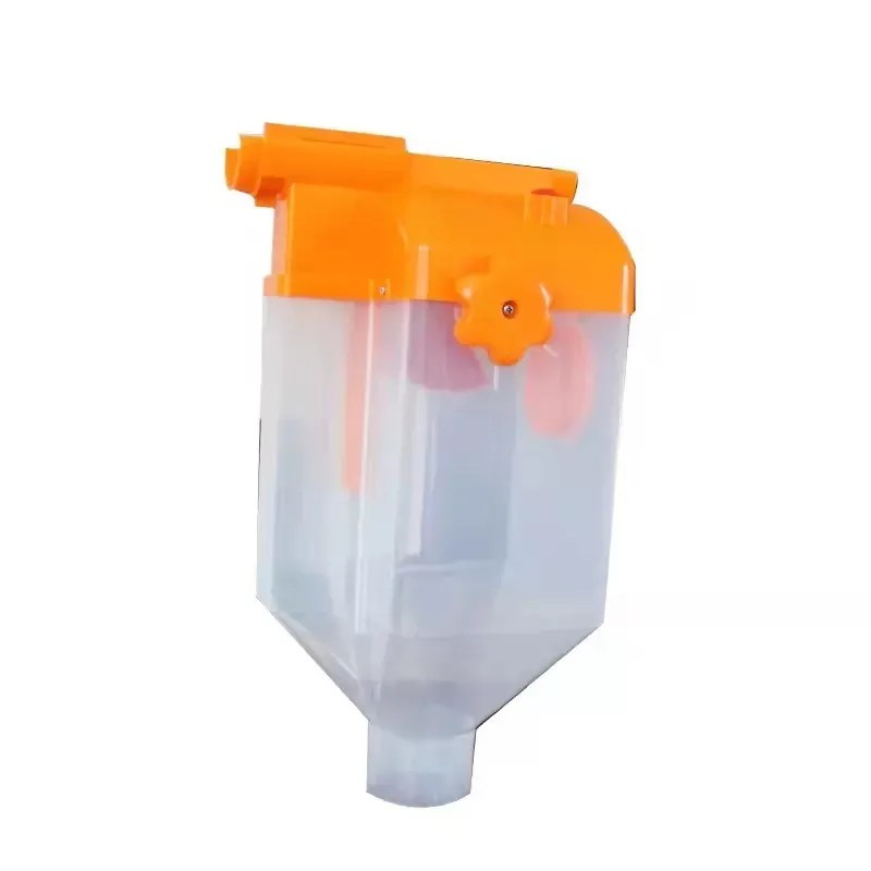 Plastic Feed Measuring Quantitative Cups Automatic Pig Feeder For Sow Farrowing Crate
