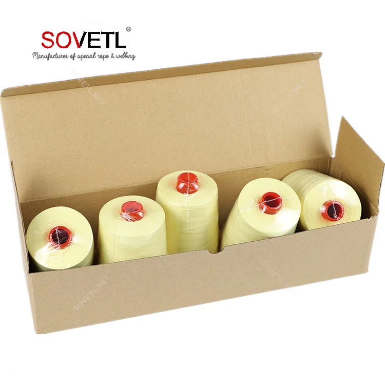 Cutting/Stab/high temperature resistant aramid thread for sewing