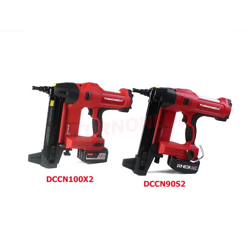 Strong Concrete Nail Gun With Large Capacity 33 Nails Cordless Attaching For Drywall Track