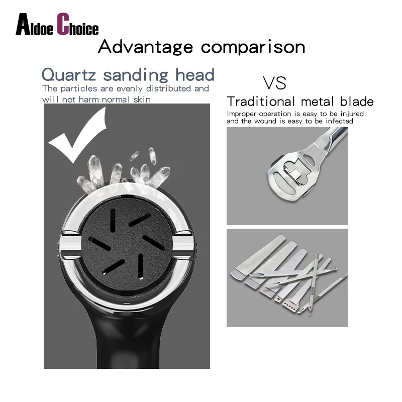 Electric Foot Callus Remover Machine Dead Skin Removal Electric Foot Grinder Private Label Callus Remover Foot Care Tools