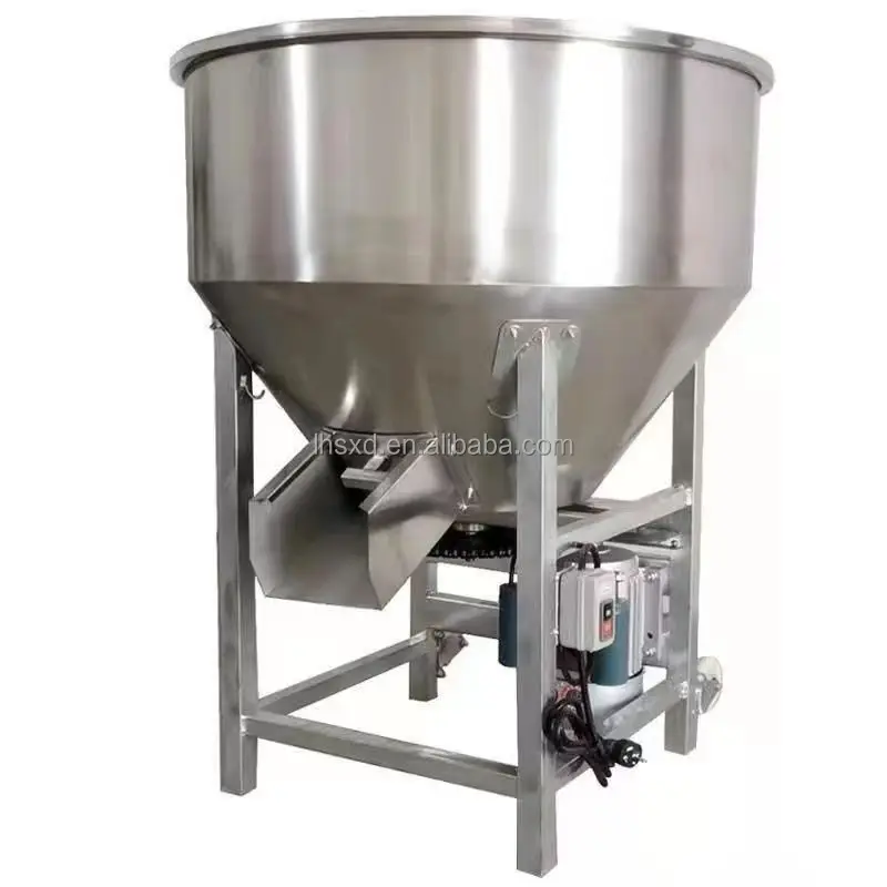 Hot Sales All Stainless Steel  Chicken feed mixer machine fish feed mixer machine seed dressing machine