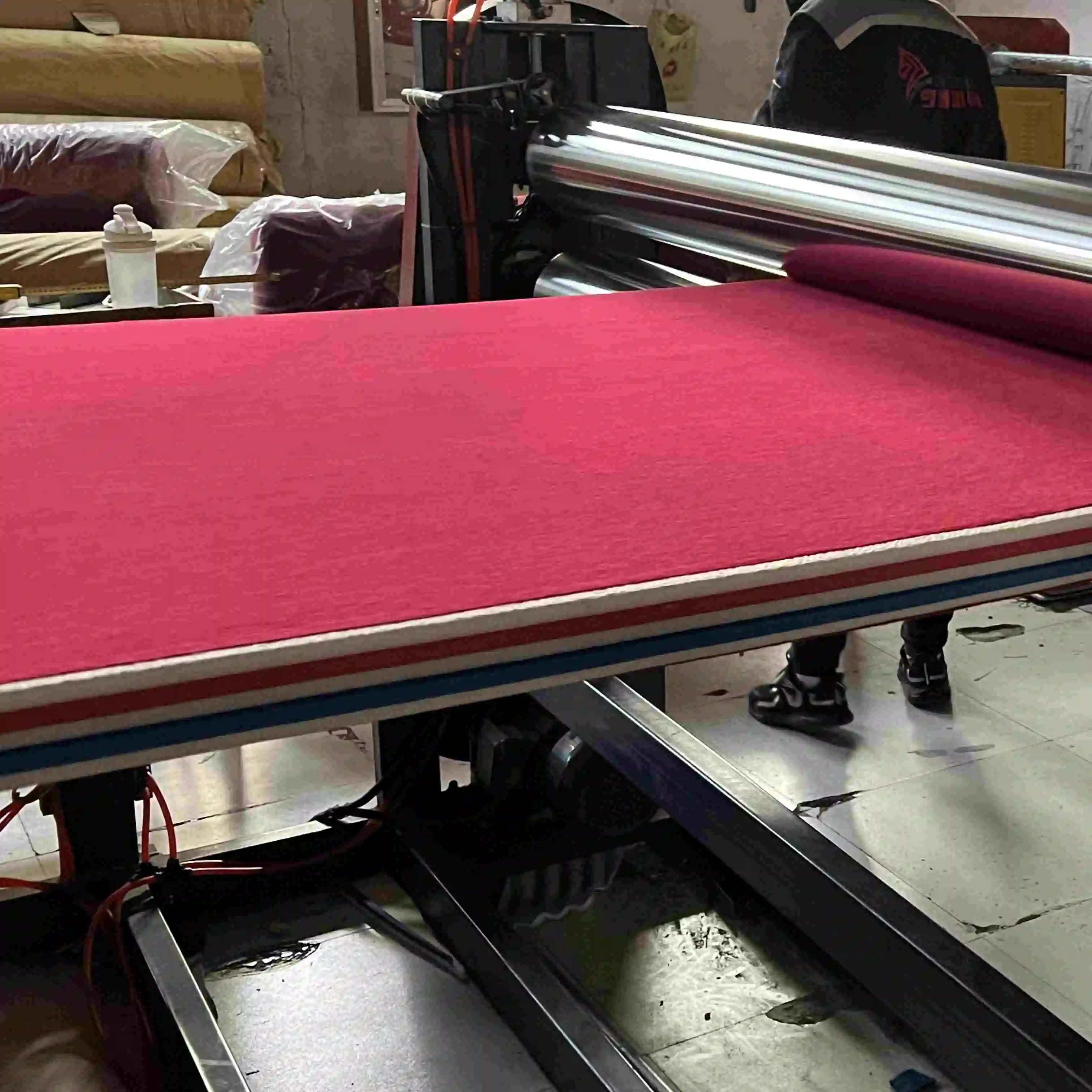 Custom 14x14 Foldable Judo Vinyl Wrestling Puzzle Mat BJJ Roll mats for Wrestling and Fighting