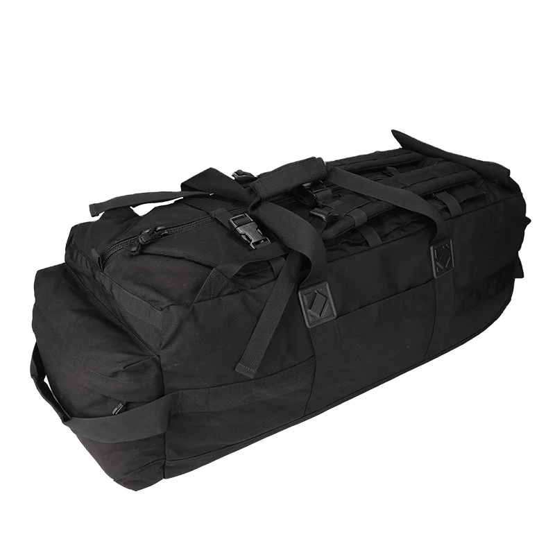 YAKEDA Large Outdoor Backpack Black Bolso Mochila Rucksack Activites Duffle Bag Travel Luggage Training Style Tactical Backpack