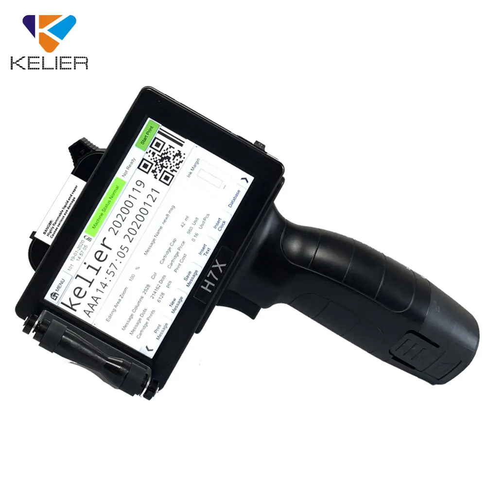 Expiration date inkjet printer 2020NEWS handheld inkjet printer barcode label printing machine