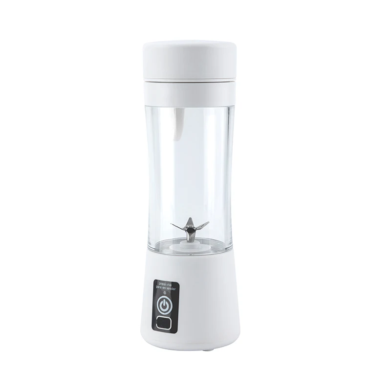 OEM Portable 6 Blades Juicer Cup 25W Powerful Rechargeable Battery Juice Blender Electric Fruit Mixer