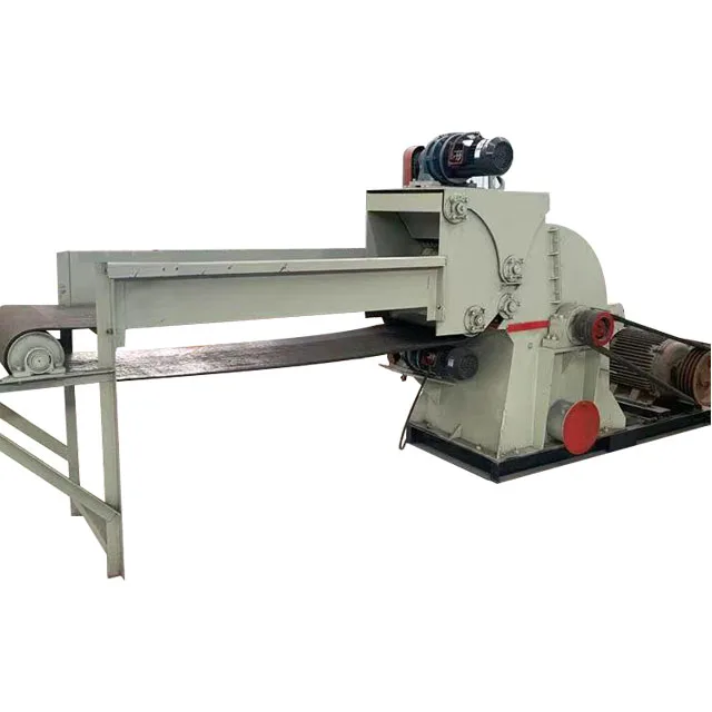 2024 Hot sale of wood bran crusher production capacity of 3.5 tons of forced inlet garden wood chips machine