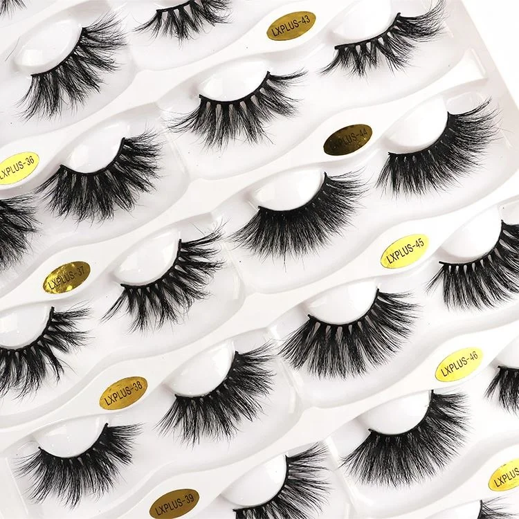 
Factory Direct Super Soft And Light Supply Handmade 3d Mink Eyelashes With Customer Package 