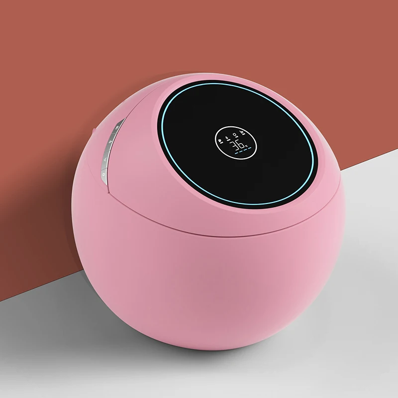 New egg-shaped intelligent color toilet no water pressure limit 110v auto flip lid big display instant hot water foot feel flush
