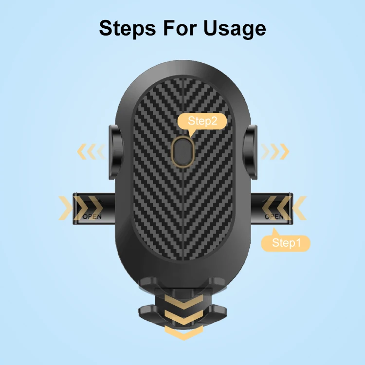 Flexible 2 in 1 Windshield Air Vent Mobile Phone Holder Strong Sticky Gel Pad Stable Car Phone Mount Holder