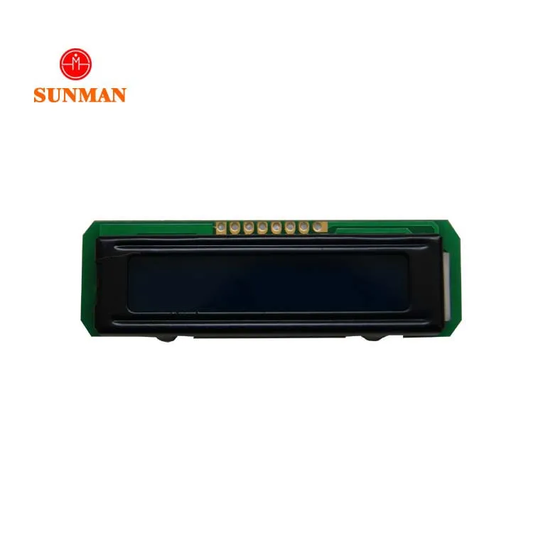STN характер stn синий 8x1 0801 ЖК spi с белой подсветкой