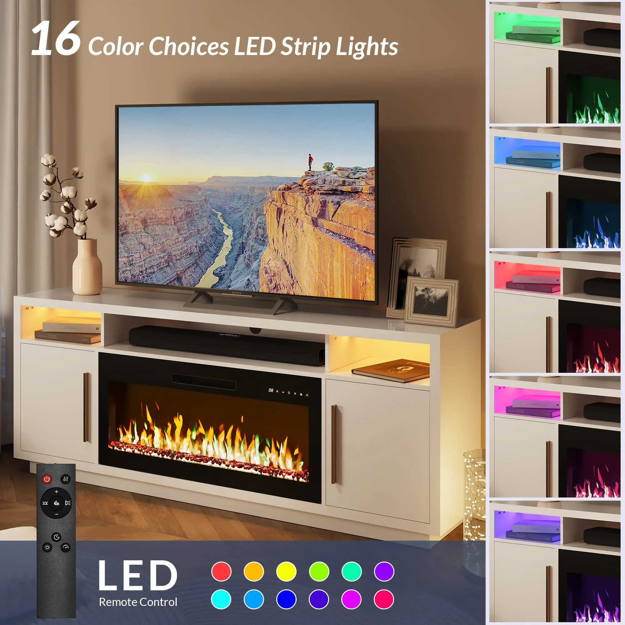 Подставка для телевизора fire place meubles роскошная светодиодная подсветка мебель гостиной шкаф
