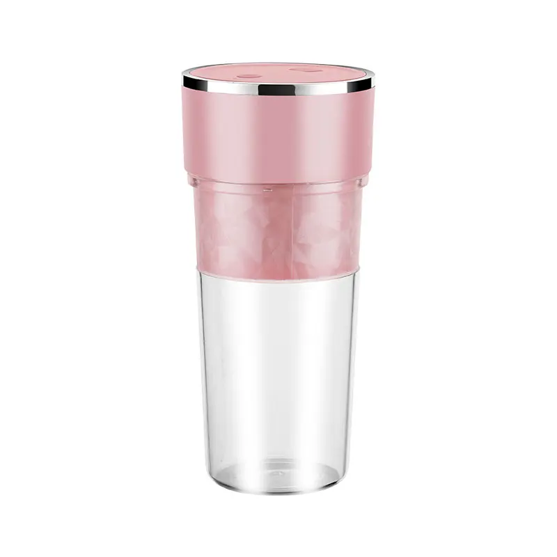 
350ML Personal Logo Custom Portable Blender Smoothie Six Blades Mini Home USB Rechargeable Blender Juicer Cup 