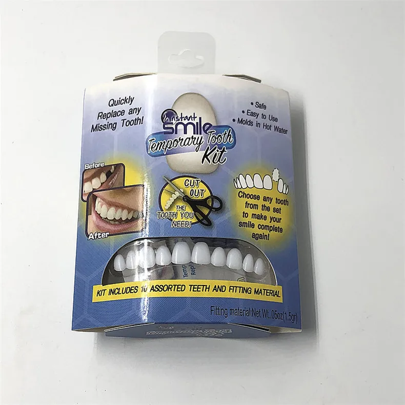 Лидер продаж OEM-изготовитель облицовка зубов instant perfect smile верхние и нижние