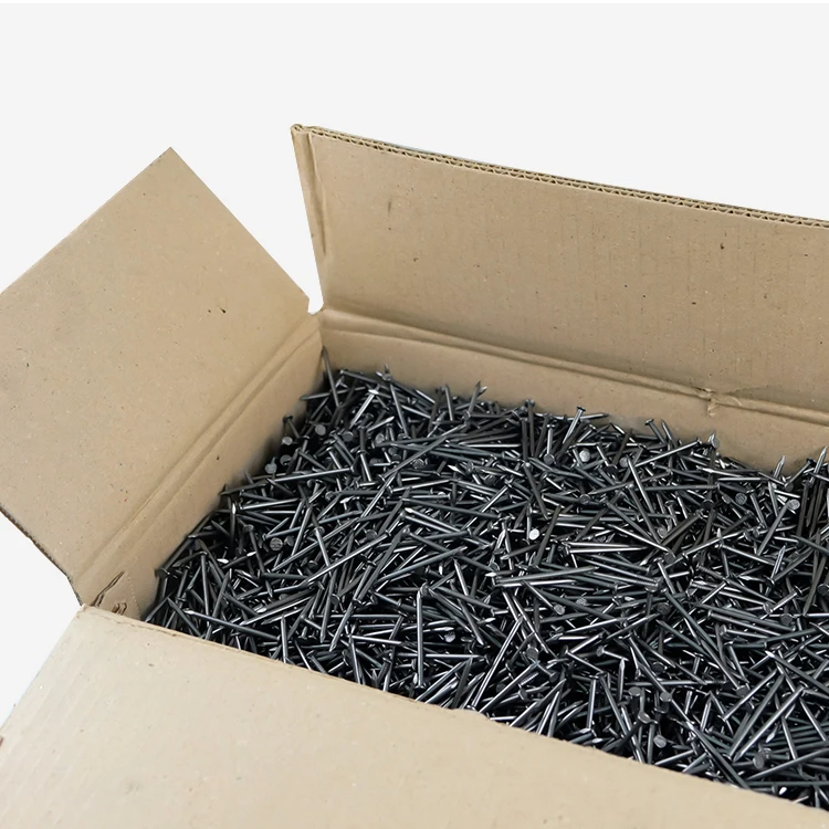 China Factory 6mm Iron Steel Wire Nails Smooth Shank round Head with Checkered Head Style for Building Construction