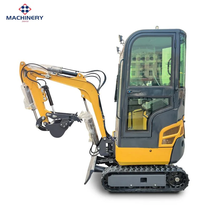 1.5 Ton Mini Digger Cheap Chinese Construction/Farm Use Earthmoving Machinery Excavator Small Farm Digger and Cultivator