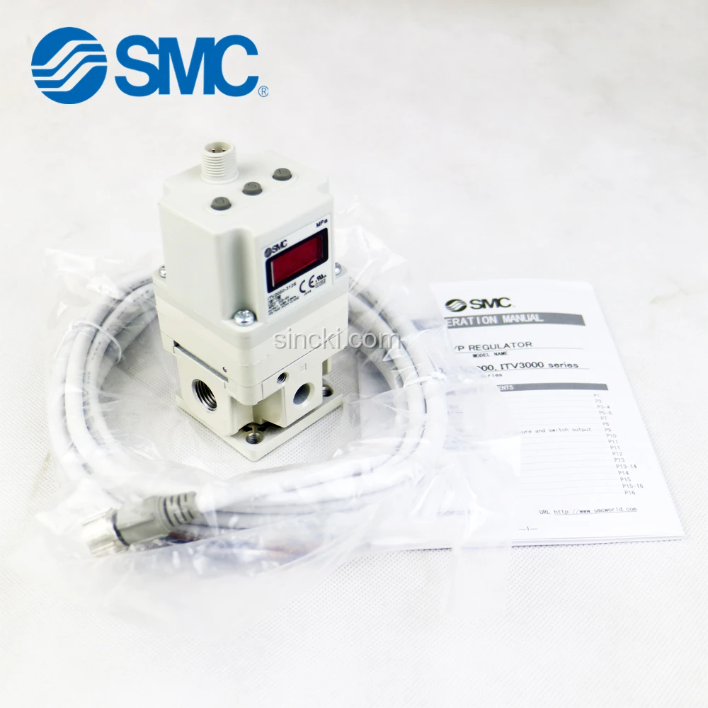 SMC ITV2050-012L Proportional Valve Electro-Pneumatic Regulator