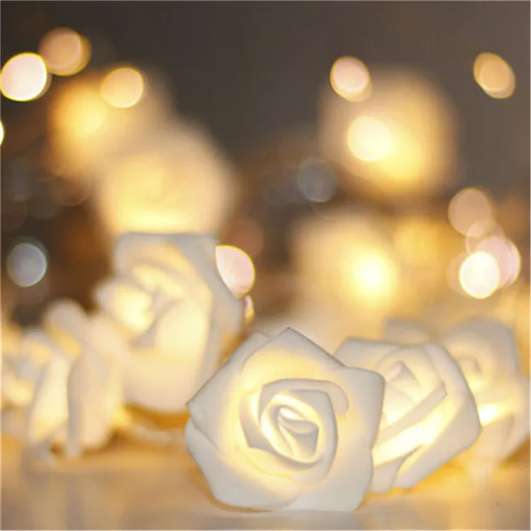20 Led Rose Flower Led String Light