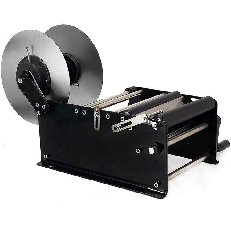 Manual Labeler Glass Bottle Plastic Bottle Self-Adhesive Sticker Labeling Applicator Automatic Round Bottle Labeling Machine