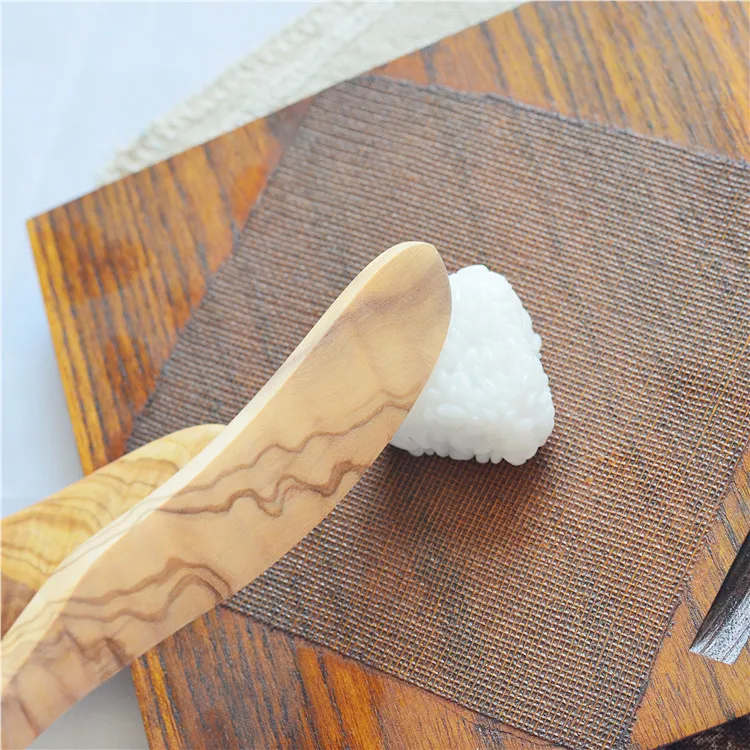 Italian olive cheese butter knife  wooden table knife wholesale