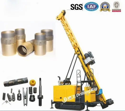 DF-H-4 1000m Hydraulic mud rotary diamond soil investigationd drill machine core mining drilling rig
