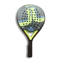 High Quality Professional Paddle 3K 12K 18K Custom Pink Racket Racchette Padel