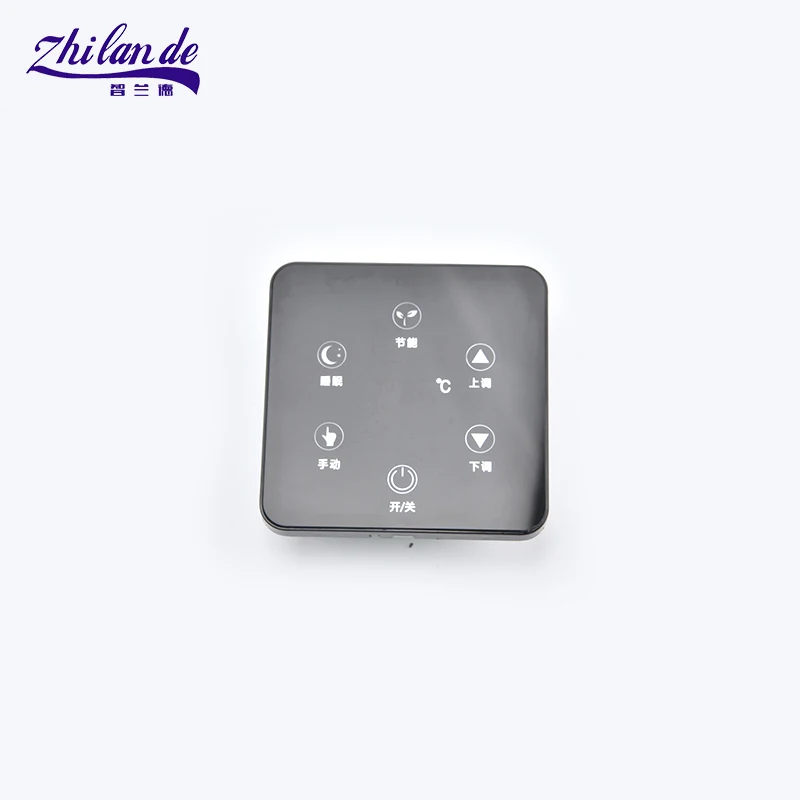 Wireless wifi touchscreen underfloor room thermostat for floor heating