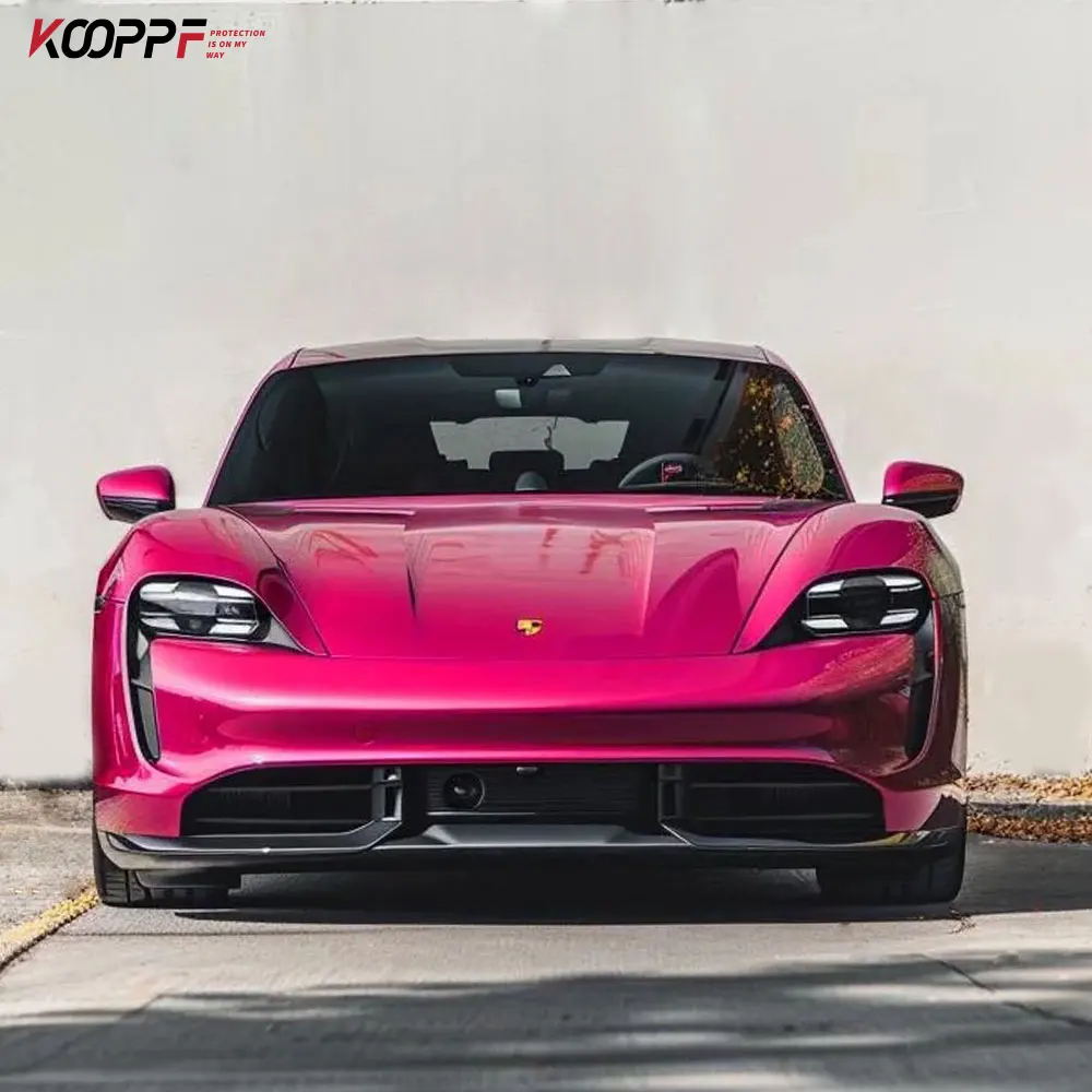 KOOPPF rainbow color shift  car wrap TPU PPF paint protection film film plastic color shift vinyl wrap