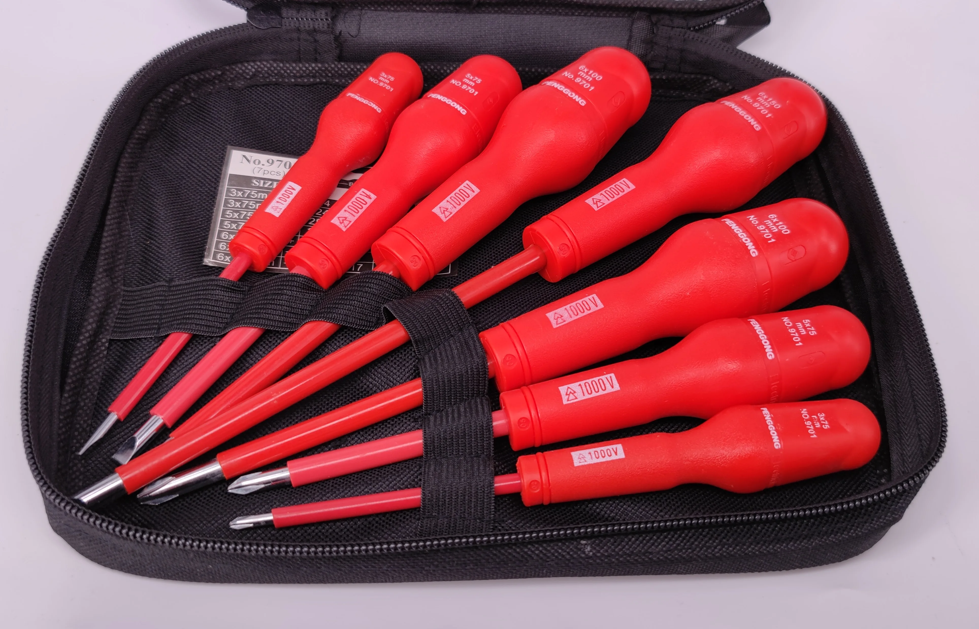 Wholesale Manual Electrical insulating multi-function portable screwdriver set customize available CRV stainless steel